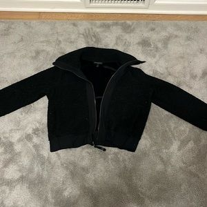 Banana republic black zip up